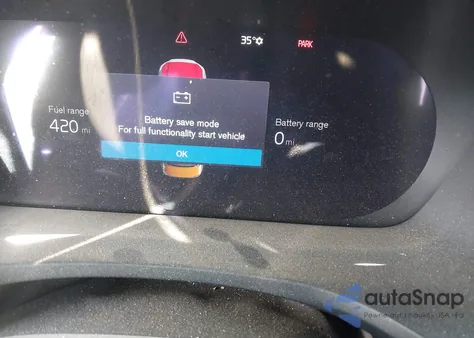 2024 Volvo S60 Recharge Plug-In Hybrid T8 Ultimate Dark Theme from USA, damaged, VIN 7JRH60FM6RG303169